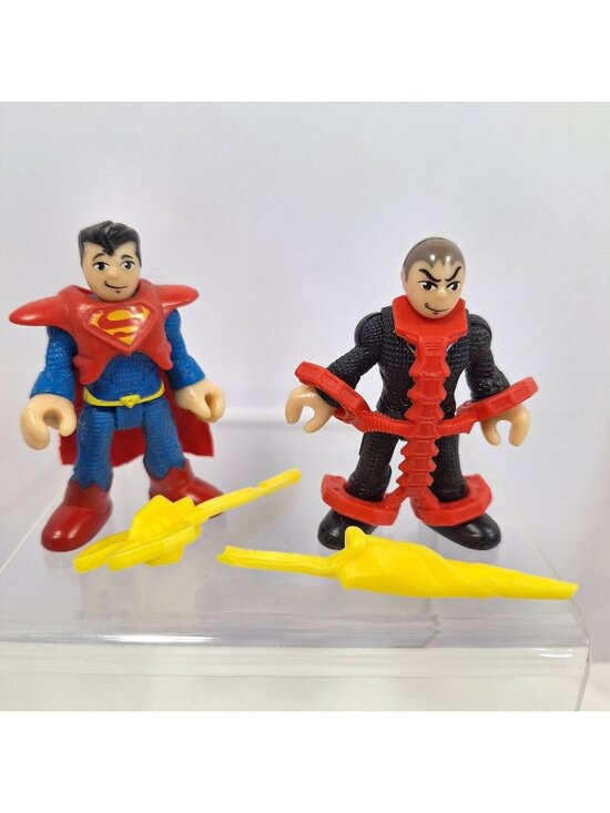 Imaginext Other - Imaginext Superman General Zod Figures Shackles Weapons Lot